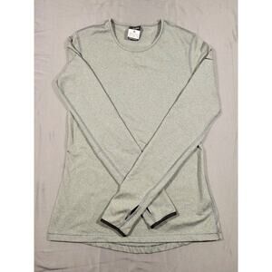 Nike Pro Dri-FIT Long Sleeve Compression Shirt Gray Women’s M